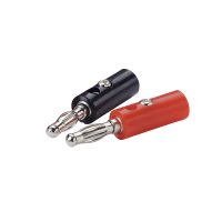 FICHE BANANE MALE ROUGE / NOIR ( 2 PCS )