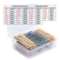 KIT30/20 KIT RESISTANCE 1/4W 1%  ( 30VALEURS /20PCS )