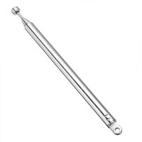 ANTENNE TELESCOPIQUE 6 SEGMENTS FERME 11CM OUVERT 46 CM