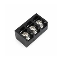 HB9500-3P BARRIER TERMINAL BLOCK NOIR  3 PLOTS 30A 300V