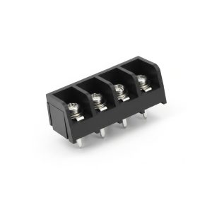 HB9500-4P BARRIER TERMINAL BLOCK NOIR  4 PLOTS 30A 300V