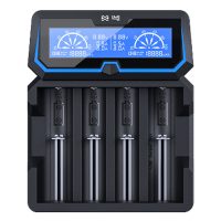 XTAR  X4NEW LCD 4SLOT CHARGEUR 4 PILES 18650