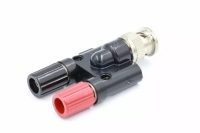 ITT POMONA ADAPTATEUR 2 BANANE MALE BNC FEMELLE USA