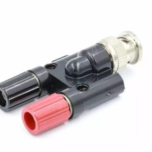 ITT POMONA ADAPTATEUR 2 BANANE MALE BNC FEMELLE USA