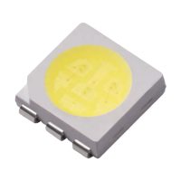 SERIE 5050 LED BLANCHE SMD CARRE 3V  0,5X0,5CM  4PCS