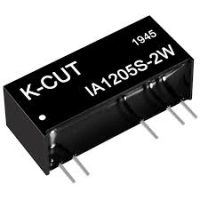 IA1205S-2W CONVERTISSEUR DC-DC IN 12V OUT +5/-5V