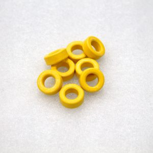 MICROMETALS T60-26 ANNEAU DE FERRITE 15NH ? EXTERNE 15,2MM H 5,94MM JAUNE