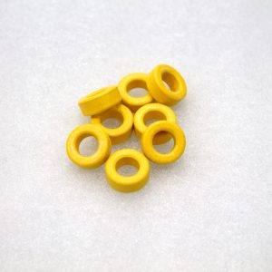 MICROMETALS T60-26 ANNEAU DE FERRITE 15NH ? EXTERNE 15,2MM H 5,94MM JAUNE