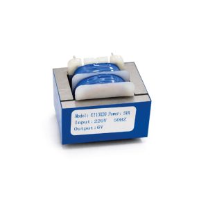 EI13X20 TRANSFO MOULE 1X6V 5VA BLEU/BLEU