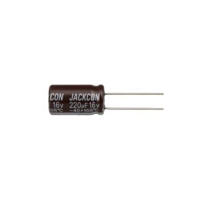 220UF 16V CONDENSATEUR CHIMIQUE 1,1X0,6 JACKON