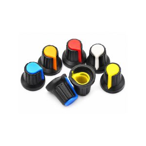 CACHE POTENTIOMETRE EN PLASTIQUE Ø 6MM